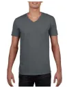 CAMISETA SOFTSTYLE ADULT V-NECK T-SHIRT GILDAN GD64V00
