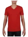 CAMISETA SOFTSTYLE ADULT V-NECK T-SHIRT GILDAN GD64V00