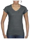 SOFTSTYLE LADIES V-NECK T-SHIRT GILDAN GD64V00L