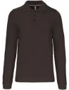 POLO MEN'S LONG-SLEEVED POLO SHIRT KARIBAN K243