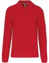 POLO MEN'S LONG-SLEEVED POLO SHIRT KARIBAN K243
