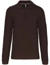 POLO MEN'S LONG-SLEEVED POLO SHIRT KARIBAN K243