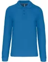 POLO MEN'S LONG-SLEEVED POLO SHIRT KARIBAN K243