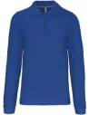 POLO MEN'S LONG-SLEEVED POLO SHIRT KARIBAN K243