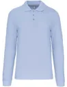 POLO MEN'S LONG-SLEEVED POLO SHIRT KARIBAN K243