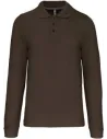 POLO MEN'S LONG-SLEEVED POLO SHIRT KARIBAN K243