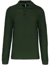 POLO MEN'S LONG-SLEEVED POLO SHIRT KARIBAN K243