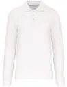 POLO MEN'S LONG-SLEEVED POLO SHIRT KARIBAN K243