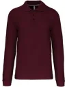 POLO MEN'S LONG-SLEEVED POLO SHIRT KARIBAN K243