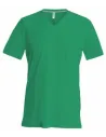 CAMISETA MEN'S SHORT-SLEEVED V-NECK T-SHIRT KARIBAN K357