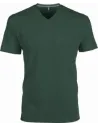 CAMISETA MEN'S SHORT-SLEEVED V-NECK T-SHIRT KARIBAN K357