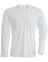 CAMISETA MEN'S LONG-SLEEVED V-NECK T-SHIRT KARIBAN K358