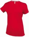 CAMISETA LADIES' SHORT-SLEEVED CREW NECK T-SHIRT KARIBAN K380