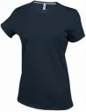 CAMISETA LADIES' SHORT-SLEEVED CREW NECK T-SHIRT KARIBAN K380