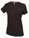 CAMISETA LADIES' SHORT-SLEEVED CREW NECK T-SHIRT KARIBAN K380
