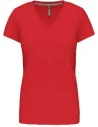 CAMISETA LADIES' SHORT-SLEEVED V-NECK T-SHIRT KARIBAN K381