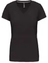 CAMISETA LADIES' SHORT-SLEEVED V-NECK T-SHIRT KARIBAN K381