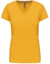 CAMISETA LADIES' SHORT-SLEEVED V-NECK T-SHIRT KARIBAN K381