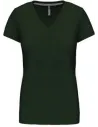 CAMISETA LADIES' SHORT-SLEEVED V-NECK T-SHIRT KARIBAN K381