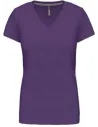 CAMISETA LADIES' SHORT-SLEEVED V-NECK T-SHIRT KARIBAN K381