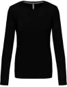CAMISETA LADIES' LONG-SLEEVED CREW NECK T-SHIRT KARIBAN K383
