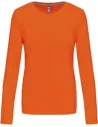 CAMISETA LADIES' LONG-SLEEVED CREW NECK T-SHIRT KARIBAN K383