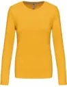 CAMISETA LADIES' LONG-SLEEVED CREW NECK T-SHIRT KARIBAN K383