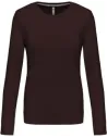 CAMISETA LADIES' LONG-SLEEVED CREW NECK T-SHIRT KARIBAN K383