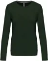 CAMISETA LADIES' LONG-SLEEVED CREW NECK T-SHIRT KARIBAN K383