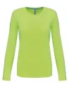 CAMISETA LADIES' LONG-SLEEVED CREW NECK T-SHIRT KARIBAN K383