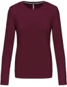 CAMISETA LADIES' LONG-SLEEVED CREW NECK T-SHIRT KARIBAN K383