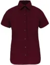 CAMISA LADIES' SHORT-SLEEVED COTTON/ELASTANE SHIRT KARIBAN K532