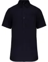 CAMISA MEN'S SHORT-SLEEVED COTTON POPLIN SHIRT KARIBAN K543