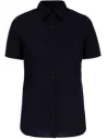 CAMISA LADIES' SHORT-SLEEVED COTTON POPLIN SHIRT KARIBAN K544