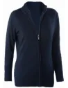 JERSEY LADIES' FULL ZIP CARDIGAN KARIBAN K962