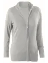 JERSEY LADIES' FULL ZIP CARDIGAN KARIBAN K962