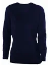 JERSEY LADIES' V-NECK JUMPER KARIBAN K966