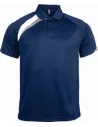 POLO ADULTS' SHORT-SLEEVED SPORTS POLO SHIRT PROACT PA457
