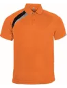 POLO ADULTS' SHORT-SLEEVED SPORTS POLO SHIRT PROACT PA457