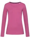 CAMISETA CLAIRE V-NECK LONG SLEEVE T-SHIRT STEDMAN ST9720