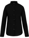 CAMISA LADIES' LONG-SLEEVED MANDARIN COLLAR SHIRT KARIBAN K514