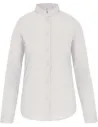 CAMISA LADIES' LONG-SLEEVED MANDARIN COLLAR SHIRT KARIBAN K514