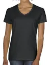 PREMIUM COTTON LADIES' V-NECK T-SHIRT GILDAN GD4100VL