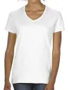 PREMIUM COTTON LADIES' V-NECK T-SHIRT GILDAN GD4100VL