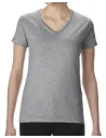 PREMIUM COTTON LADIES' V-NECK T-SHIRT GILDAN GD4100VL