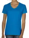 PREMIUM COTTON LADIES' V-NECK T-SHIRT GILDAN GD4100VL