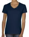 PREMIUM COTTON LADIES' V-NECK T-SHIRT GILDAN GD4100VL