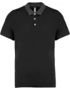 POLO MEN'S TWO-TONE JERSEY POLO SHIRT KARIBAN K260