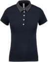 POLO LADIES’ TWO-TONE JERSEY POLO SHIRT KARIBAN K261