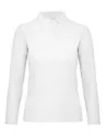 POLO B&C ID.001 LSL WOMEN B&C BCPWI13